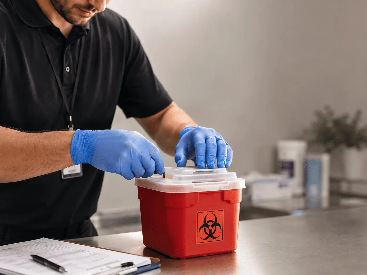 Why choose Sharps Waste Disposal in Haydenville, OH